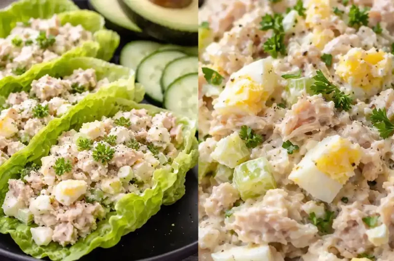 Low Carb Tuna Egg Salad Recipe Healthy and Filling Dish