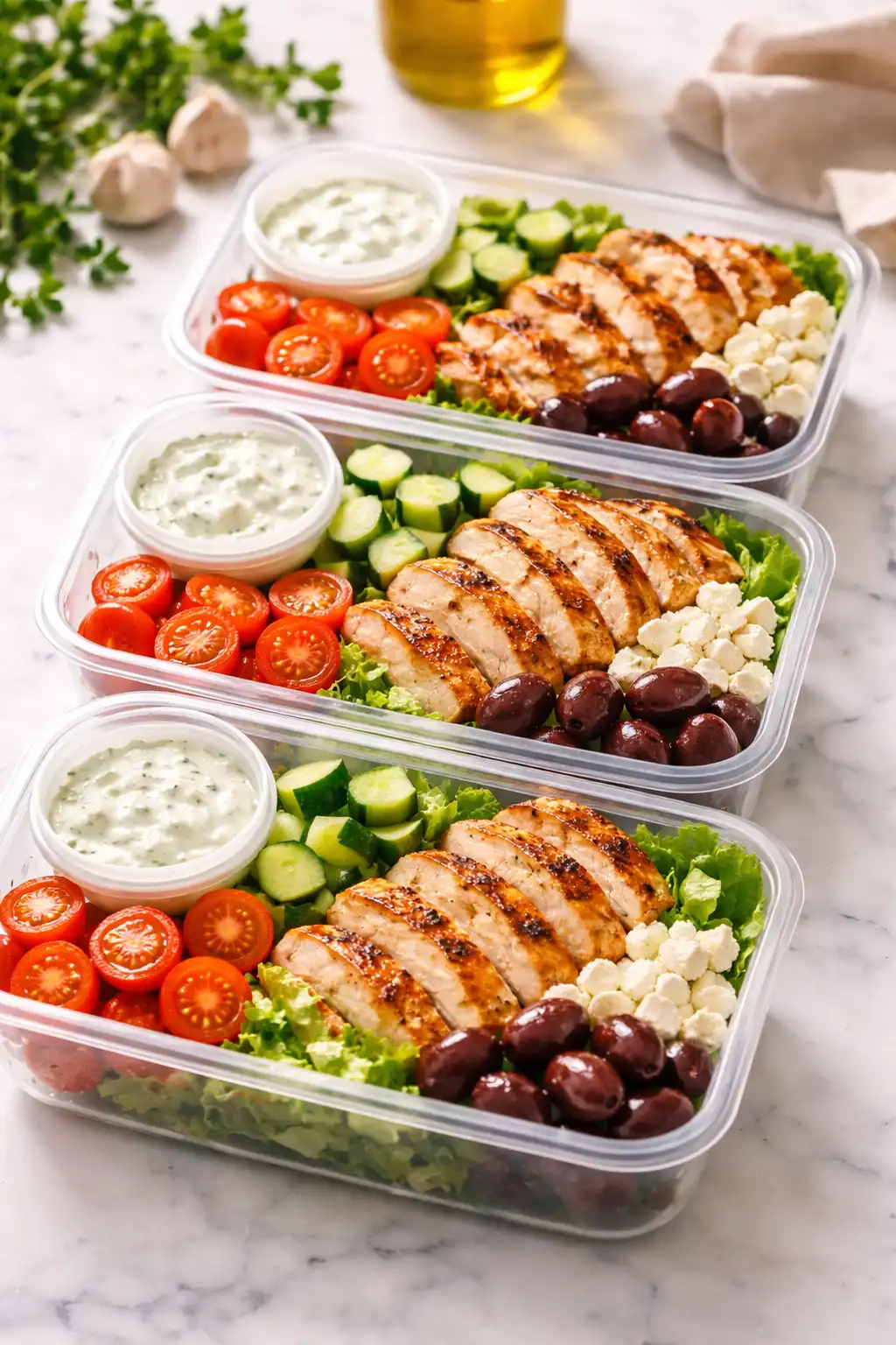 keto greek chicken bowl recipe