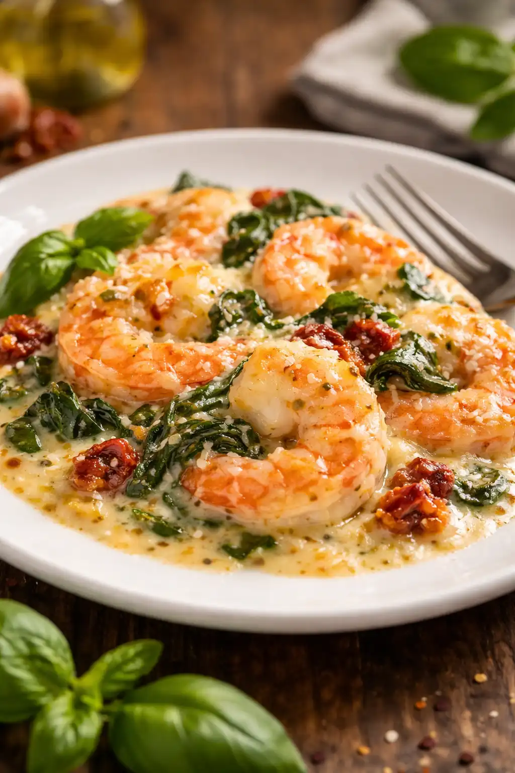 low carb tuscan butter shrimp